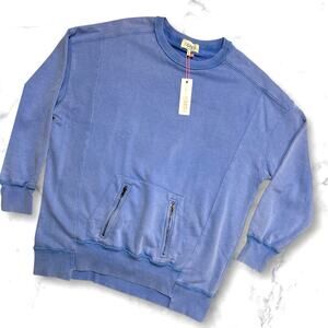 NWT The Grei Oversized Sweatshirt Size Medium Utility Lagenlook Baggy Designer